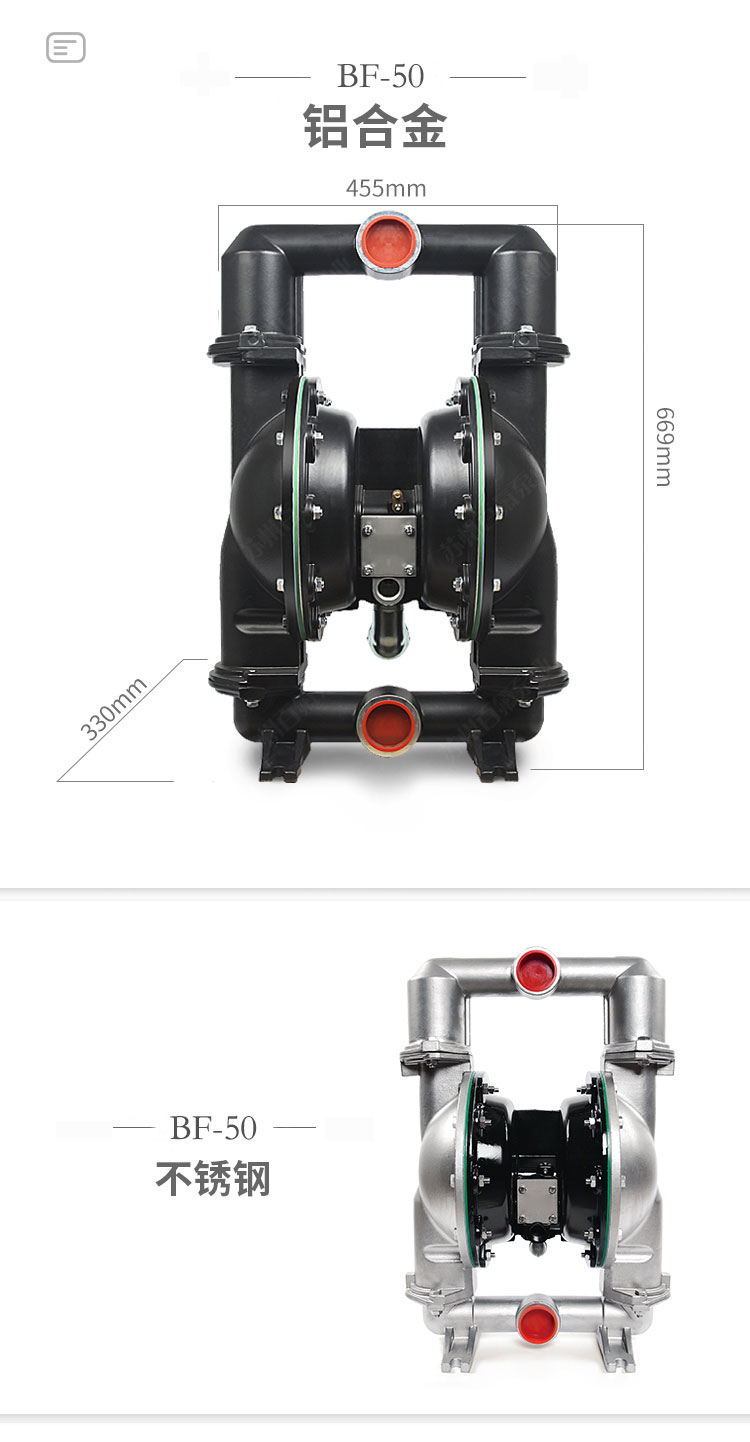 BF型大流量氣動隔膜泵(圖8)
